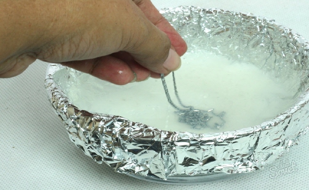 как почистить серебро в домашних условиях