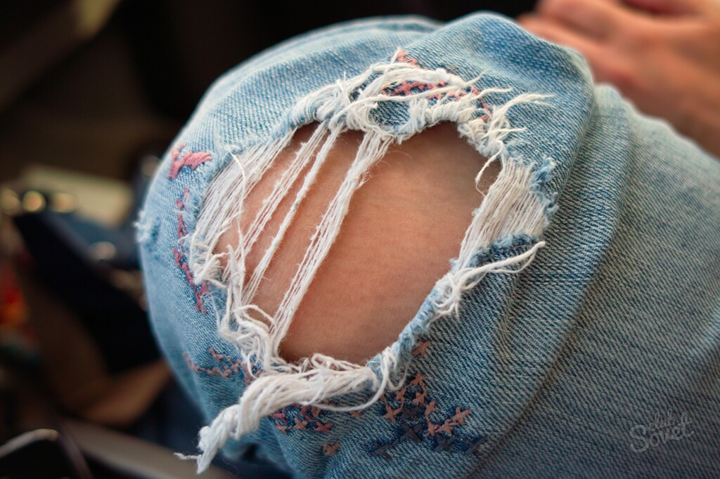 How to break beautiful jeans