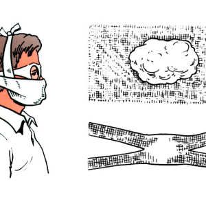 How to make a cotton gauze bandage