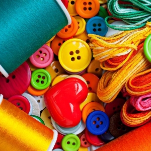 How to sew buttons
