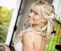 What to make a hairstyle for a wedding