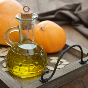 Photo how to take pumpkin oil