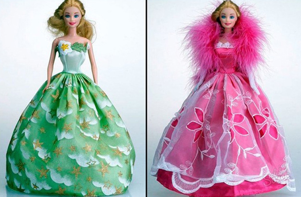 Костюм для кукол своими руками. Платья для кукол. Платье для куклы Барби. Красивые кукольные платья. Кукла Барби в пышном платье.
