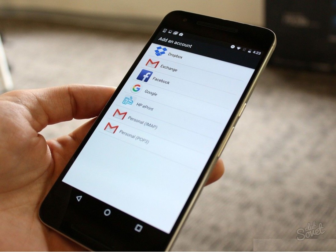 How to change Google Account on Android