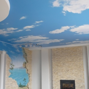 How to make a stretch ceiling