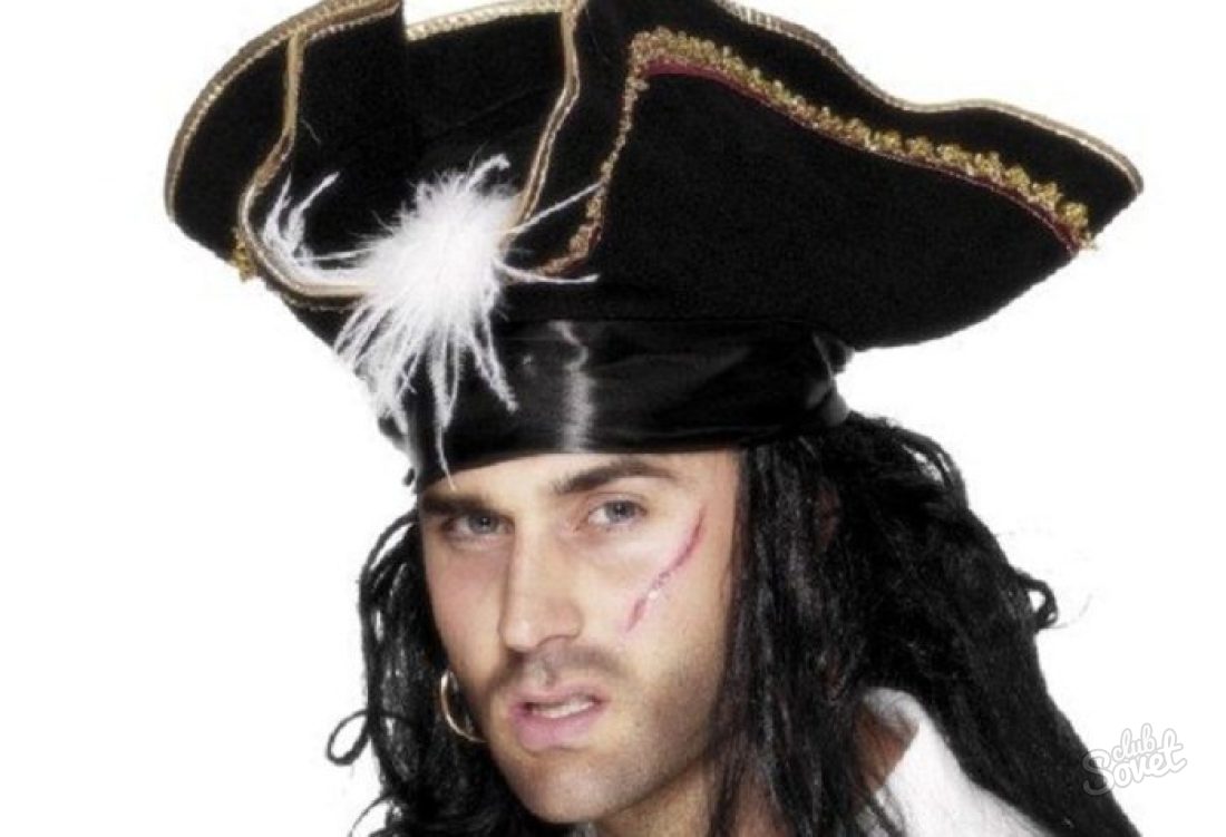 Как сделать шляпу пирата