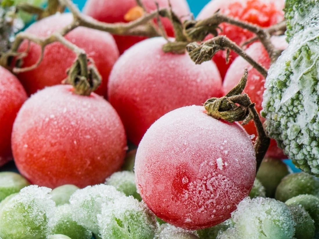 Как заморозить томаты