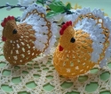 So binden Sie ein Huhn für Ostern