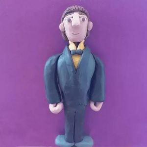 Photo How to make a person from plasticine?
