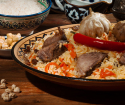 Cara memasak uzbek pilaf
