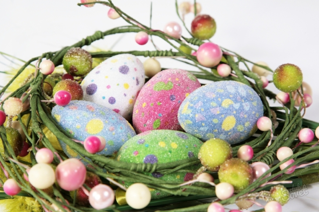 როგორ დაამშვენებს კვერცხებს აღდგომისთვის