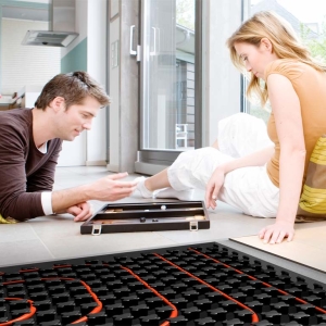 How to adjust the warm floor