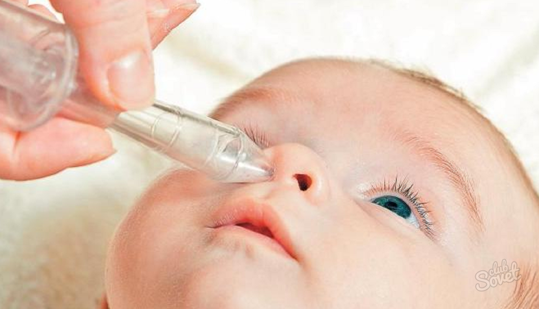 Cum să curățați nasul nou-născut