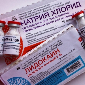 Снимка като ceftrixone за отглеждане на лидокаин