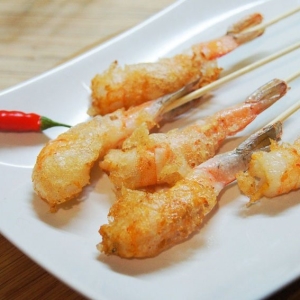 Stock Foto Shrimp in Clear - Recipe