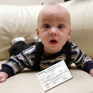 Foto cara mendaftarkan bayi yang baru lahir di apartemen