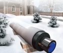 How to insulate the sewer pipe