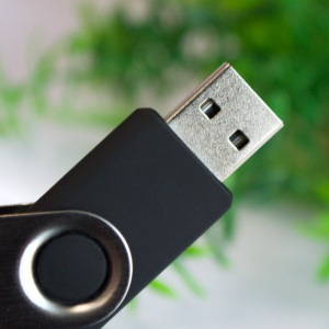 Photo how to download video on the USB flash drive