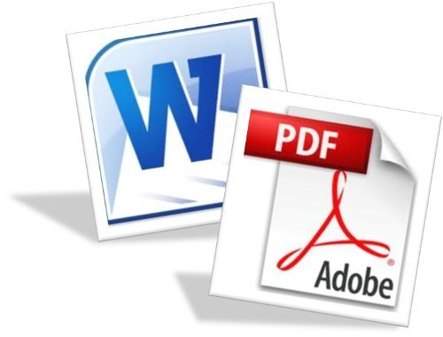 როგორ გააკეთოს PDF საწყისი სიტყვა