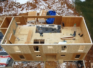 How to build a house from the sip panels