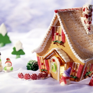 Photo how to make a gingerbread house at home