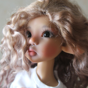 Photo how to make a wig for doll