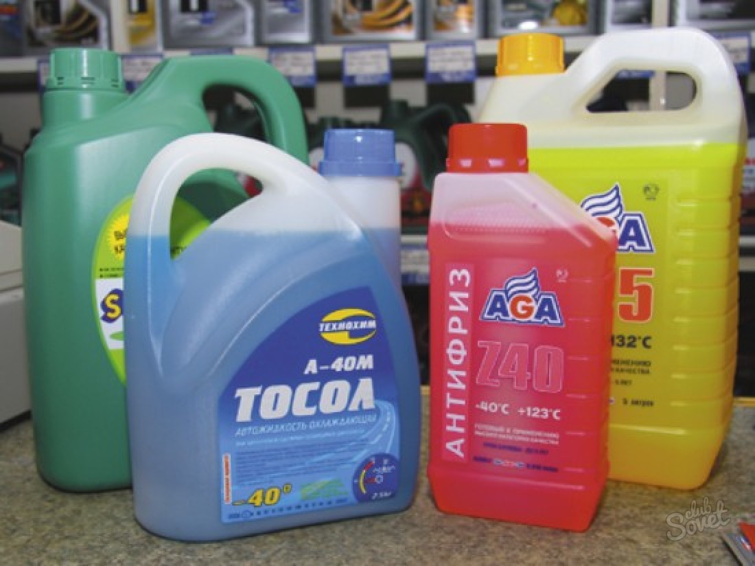 How to determine the toosol or antifreeze