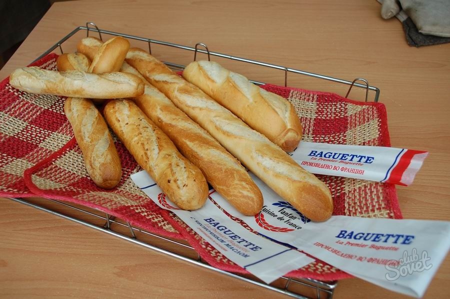 How to bake baguette