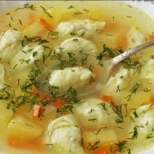 Фото как сделать клёцки для супа