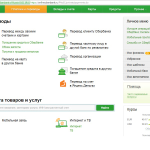 Foto Hur man ansluter online Sberbank