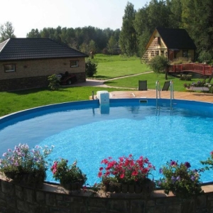 Foto Como fazer a piscina no país