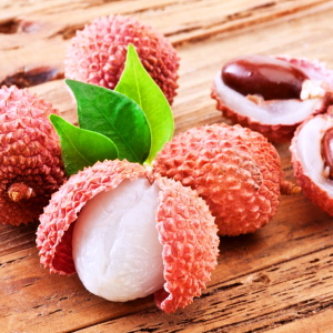 Stock Foto Fruit lychee - useful properties like there is lychee