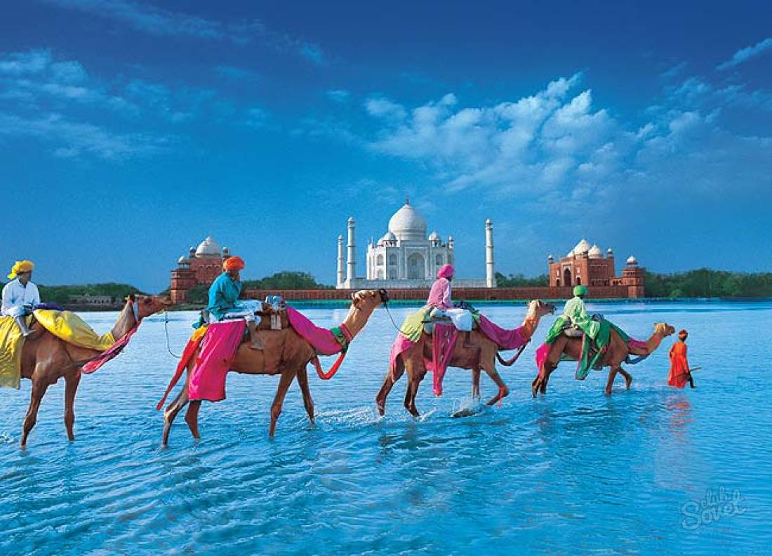 Vad kan ses i Indien turist
