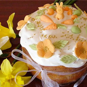 How to bake Easter cake