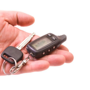 Photo How to find out the alarm by keychain