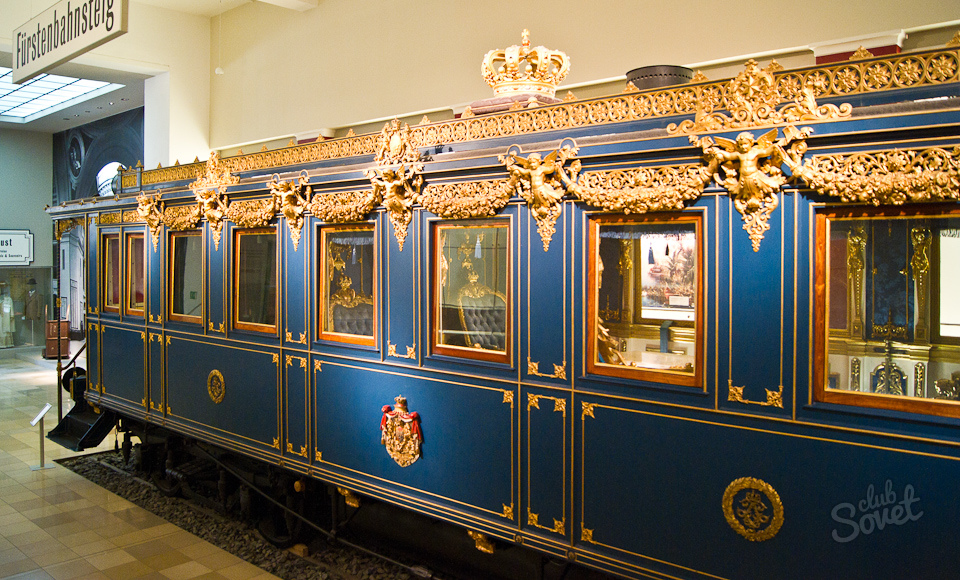 Поезд баварского короля людвига 2