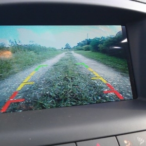 How to install the rear view camera in the car
