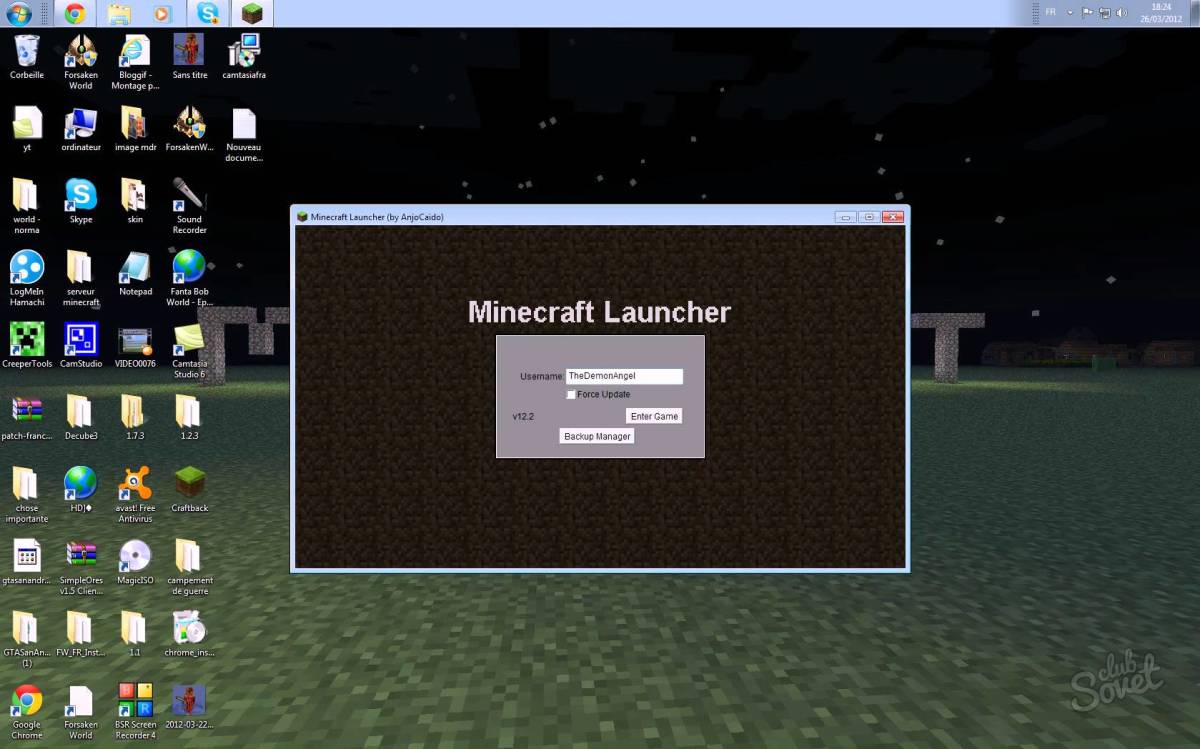 Скачать launcher для Minecraft 1.8.9, 1.8.8, 1.8.7, 1.8, 1 ...