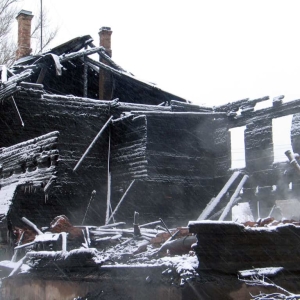 Foto Quale sogno di una casa bruciata?