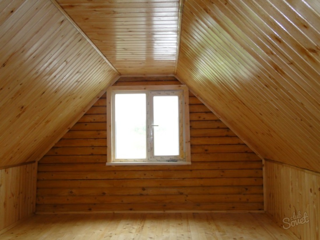 Как да изградим таванско помещение от греда
