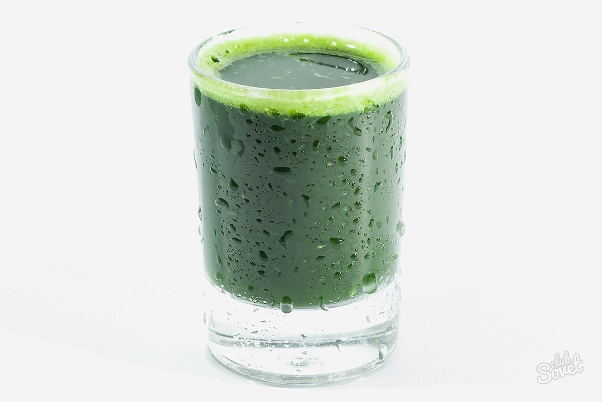 Juice parsley