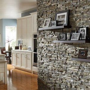 Foto Hur man limar dekorativ sten