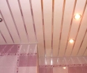 How to make a plastic ceiling