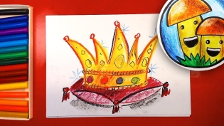 Cum de a desena o coroană