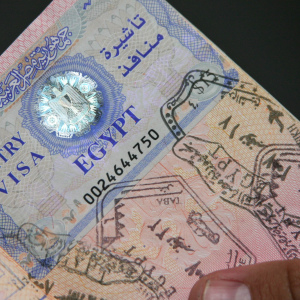 Stock foto besoin d'un visa en Egypte