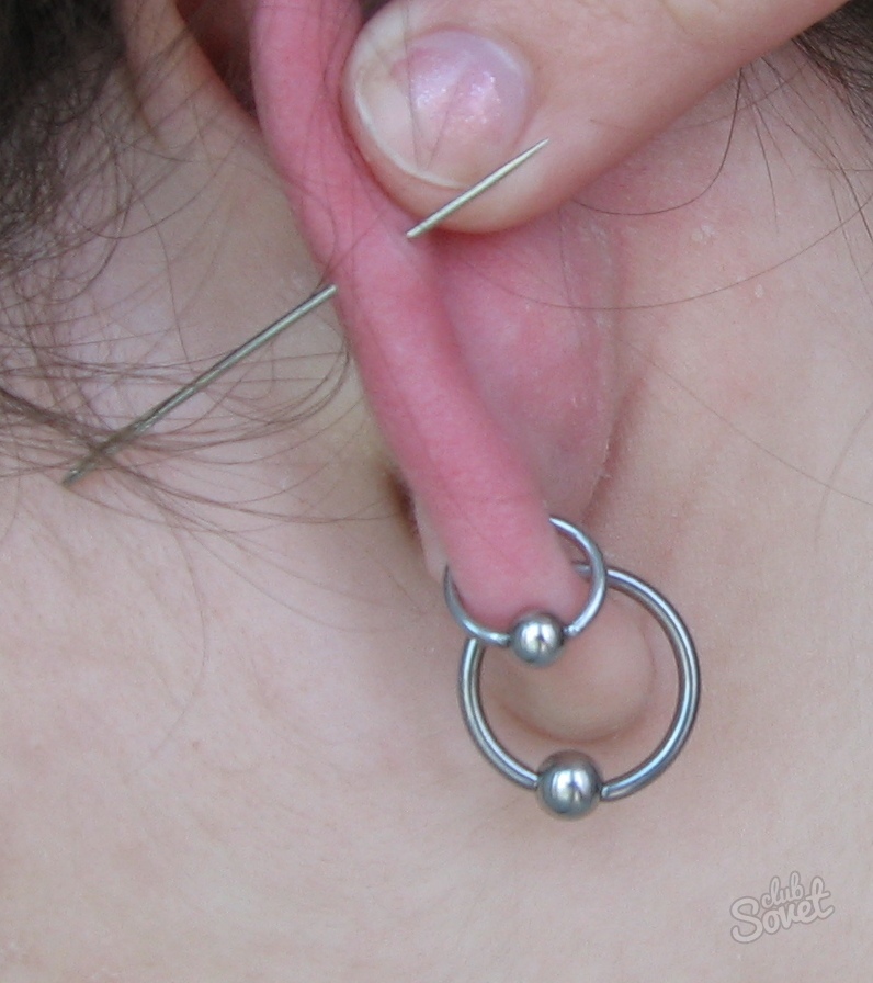 Pierce your ear at home