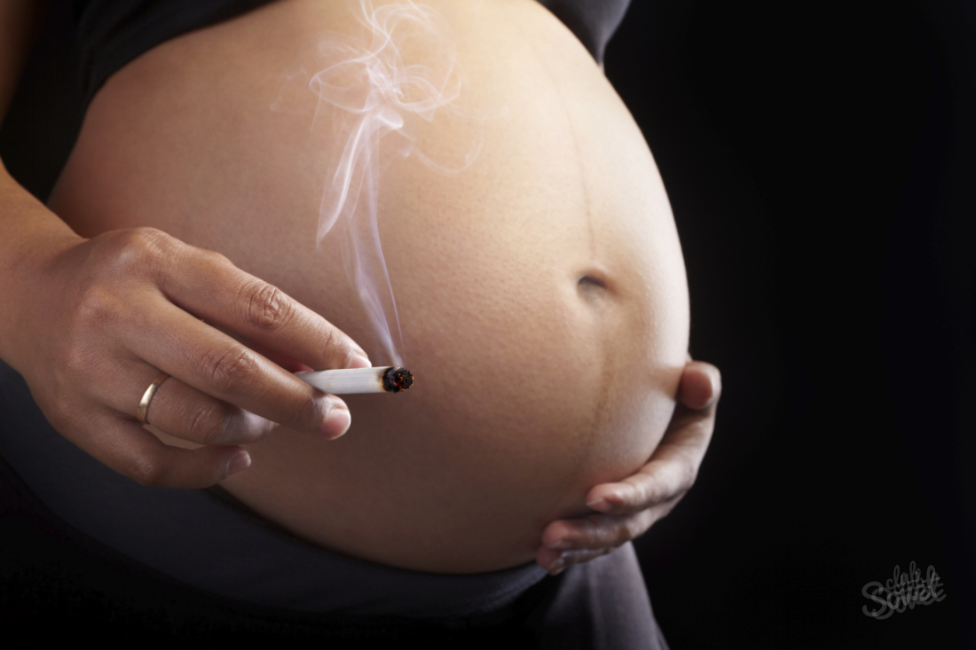Como fumar afeta a gravidez
