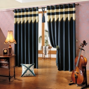 How to install chammens on curtains