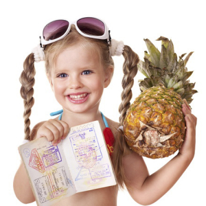 Como fazer um passaporte para crianças