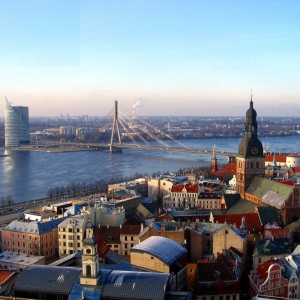 Foto, wohin in Riga zu gehen ist